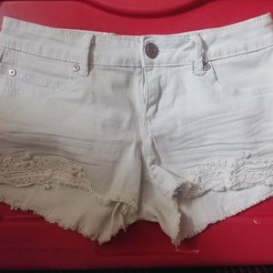 Rue 21 White Shorts